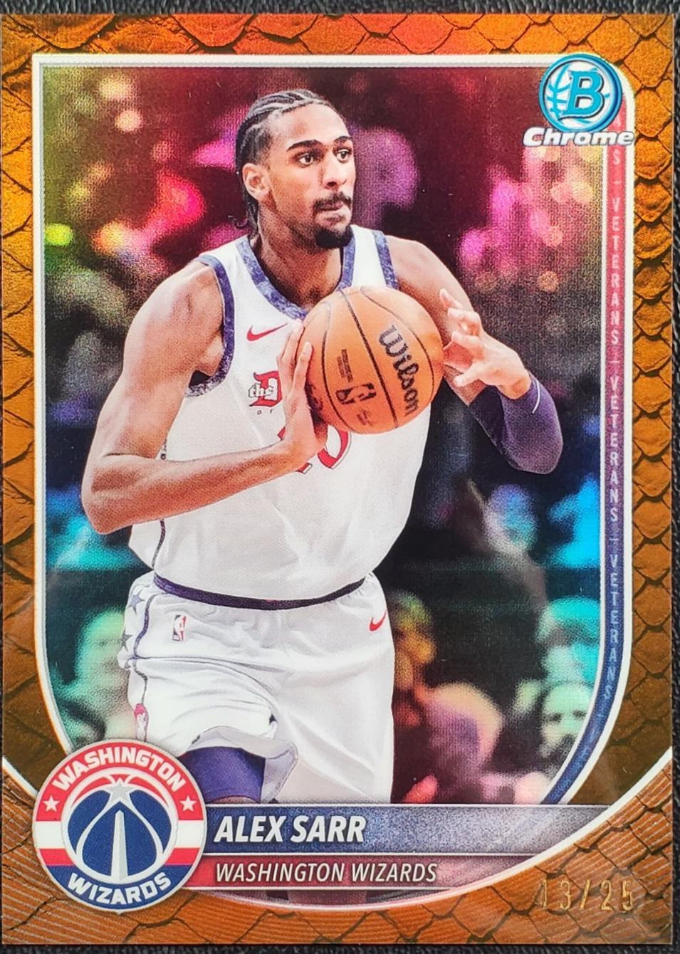 Alex Sarr [Orange Refractor] #BCV-99