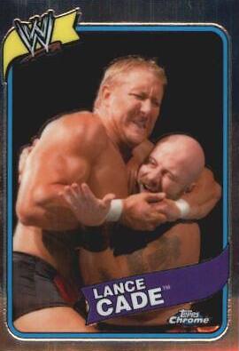 Lance Cade #13 Wrestling Cards 2008 Topps Heritage III Chrome WWE