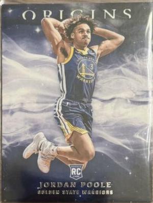 Jordan Poole #30 Basketball Cards 2019 Panini Origins