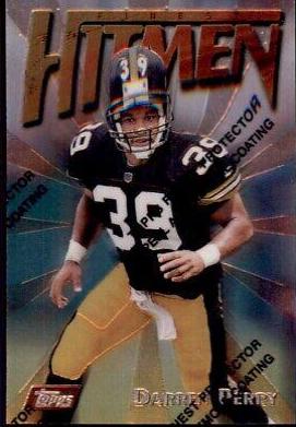 Darren Perry #6 Football Cards 1997 Topps Finest