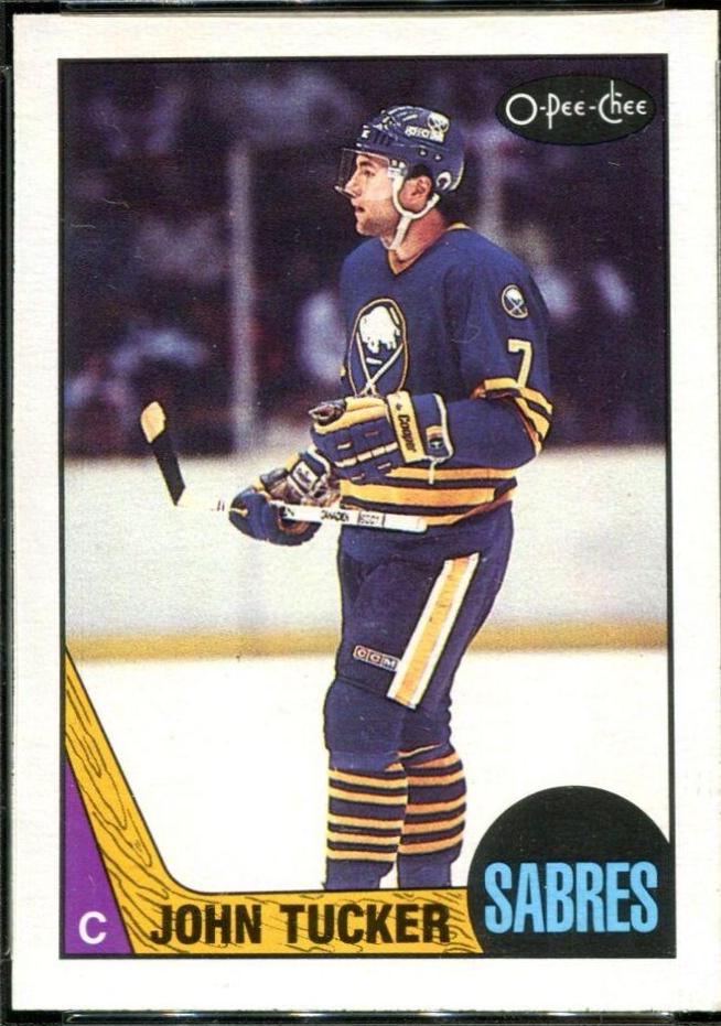 John Tucker #154 Hockey Cards 1987 O-Pee-Chee