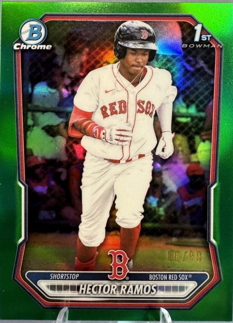 Hector Ramos [Green Refractor] #BCP-128 Prices | 2026 Bowman Chrome ...