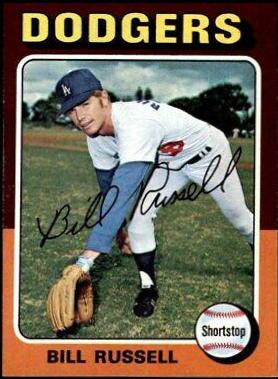 Bill Russell #23 Baseball Cards 1975 Topps