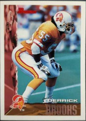 Derrick Brooks #28 Football Cards 1995 Bowman