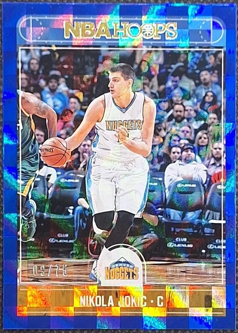 Nikola Jokic [Blue Checkerboard] #140
