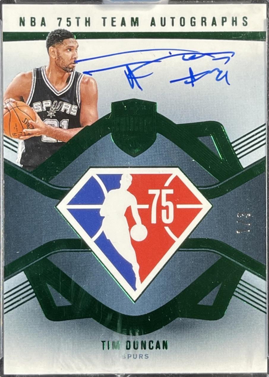 Tim Duncan [Emerald] #7