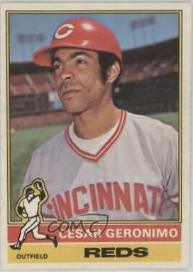 Cesar Geronimo #24 Baseball Cards 1976 O Pee Chee