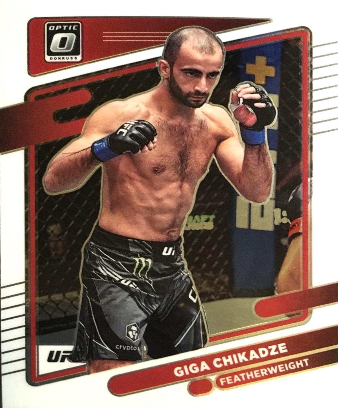 Giga Chikadze #29 Prices | 2022 Panini Donruss Optic UFC | UFC Cards