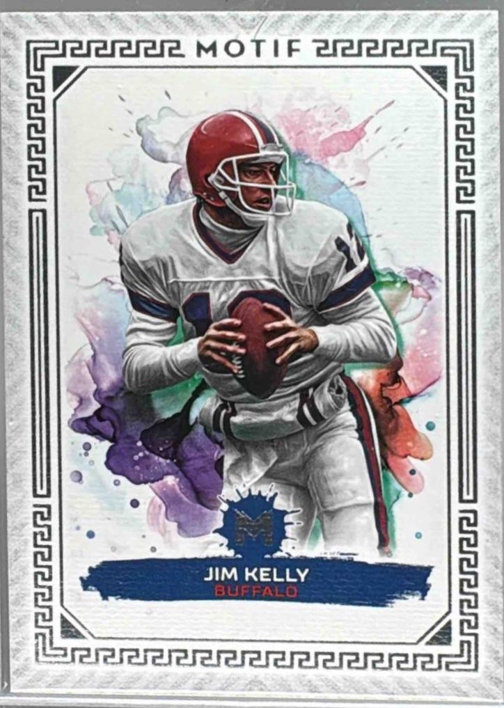 Jim Kelly #8 2023 Topps Motif Football
