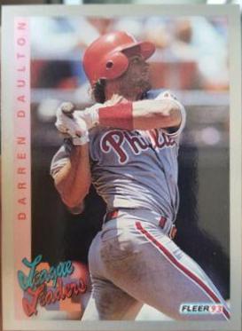 Darren Daulton #705 Baseball Cards 1993 Fleer
