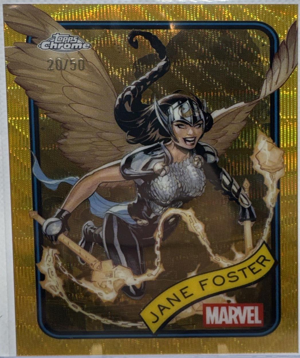 Jane Foster Gold Wave Refractor