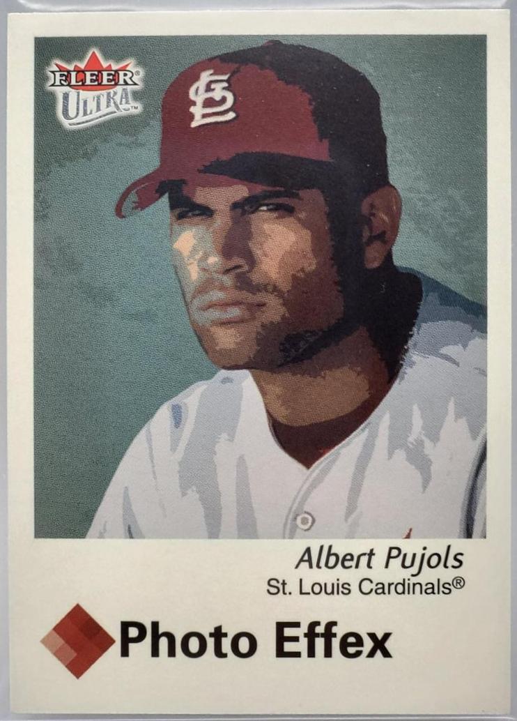 Albert Pujols #5 Baseball Cards 2003 Ultra Photo Effex