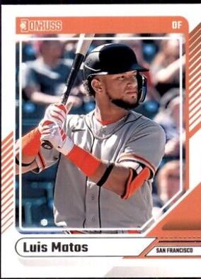 Luis Matos #77 Baseball Cards 2024 Donruss