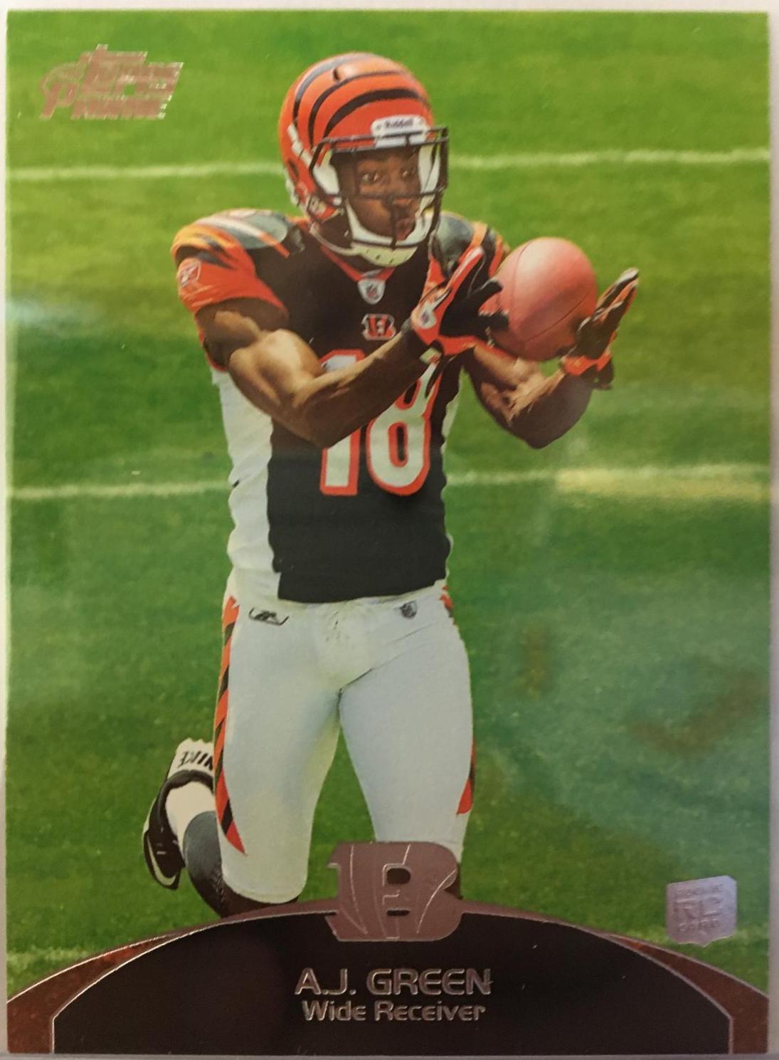 A.J. Green #31 Football Cards 2011 Topps Prime