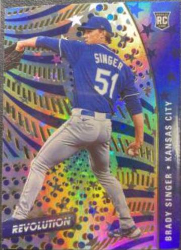 Brady Singer #50 Baseball Cards 2021 Panini Chronicles Revolution
