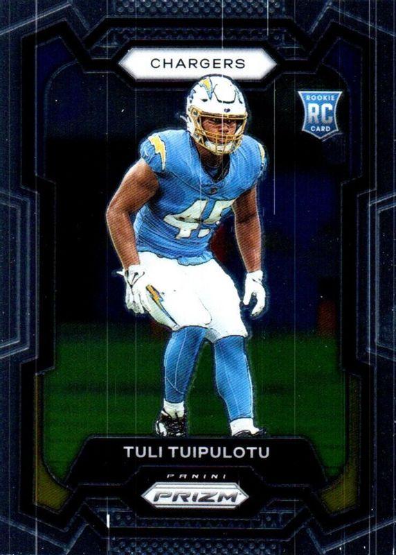 Tuli Tuipulotu #354 Football Cards 2023 Panini Prizm