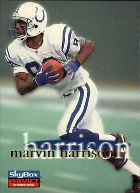 Marvin Harrison #25 Football Cards 1996 Skybox Impact Rookies