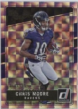 Chris Moore #28 Football Cards 2016 Panini Donruss the Rookies
