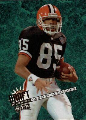 Derrick Alexander #99 Football Cards 1994 Playoff Contenders