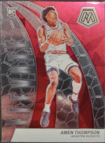 Amen Thompson #13 Basketball Cards 2023 Panini Mosaic Elevate