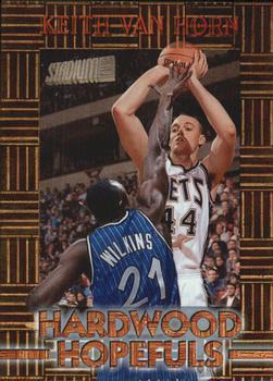 Keith Van Horn #HH3 Basketball Cards 1997 Stadium Club Hardwood Hopefuls