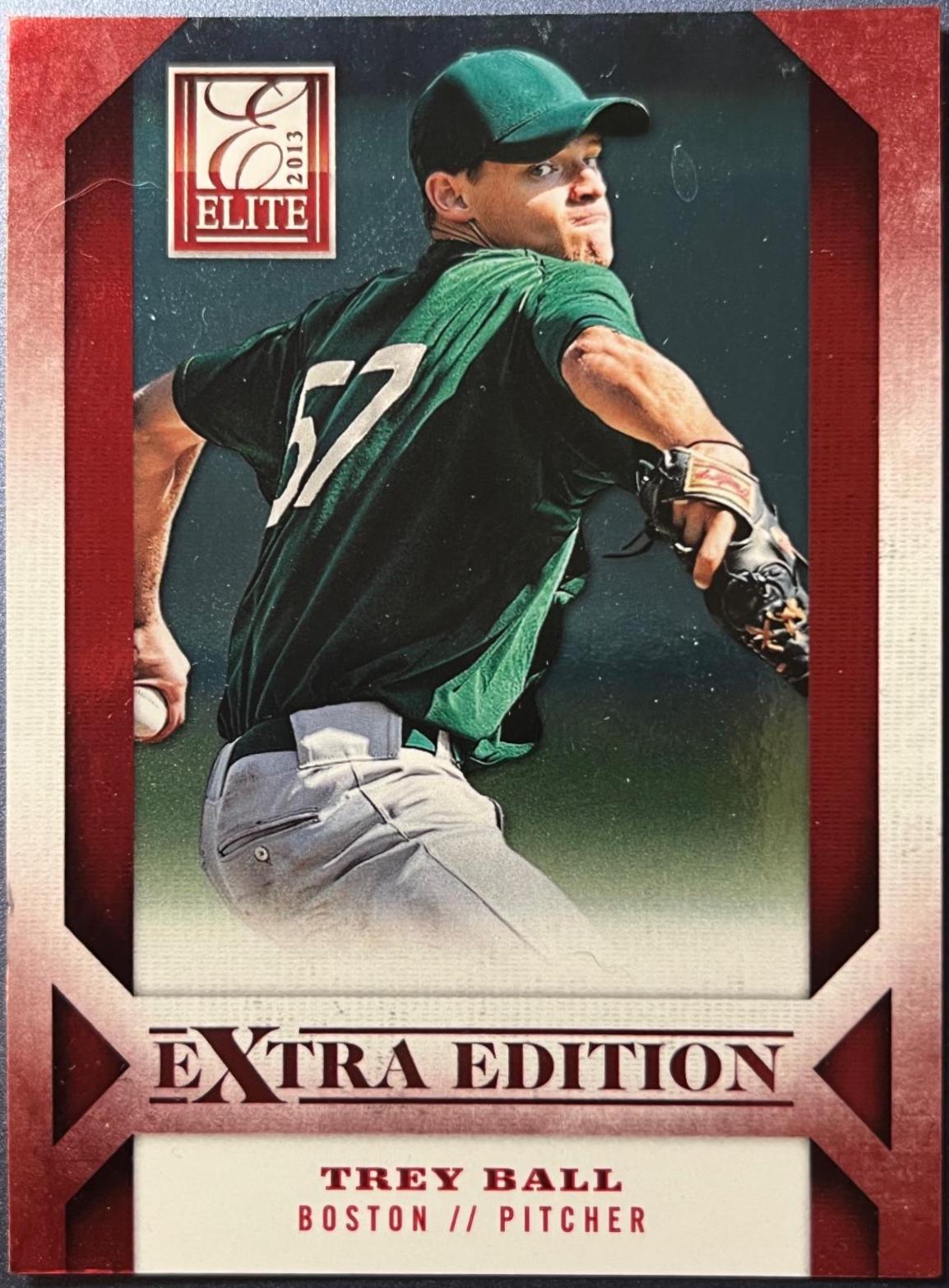 Trey Ball #2 Baseball Cards 2013 Panini Elite Extra Edition
