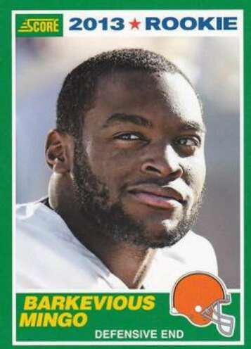 Barkevious Mingo #339 Football Cards 2013 Panini Score