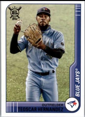 Teoscar Hernandez #3 Baseball Cards 2021 Topps Big League