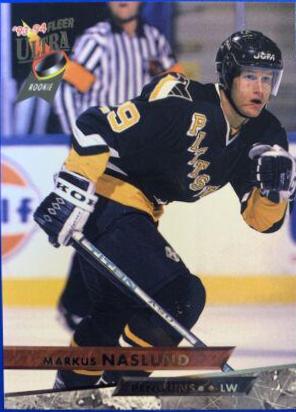 Markus Naslund #395 Hockey Cards 1993 Ultra