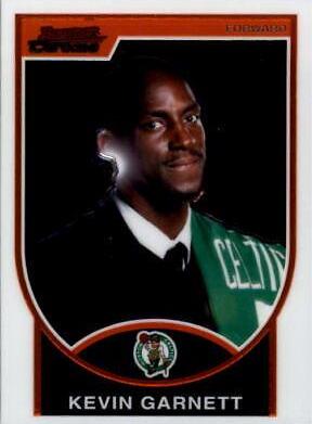 Kevin Garnett #20 Basketball Cards 2007 Bowman Chrome