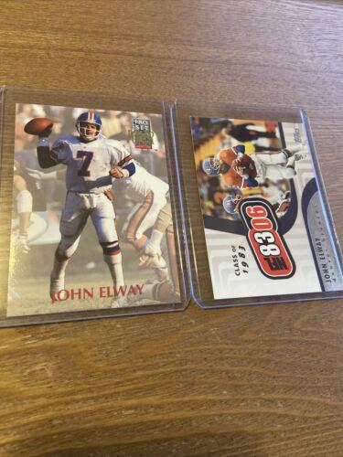 John Elway #7 Football Cards 1992 Pro Set Power