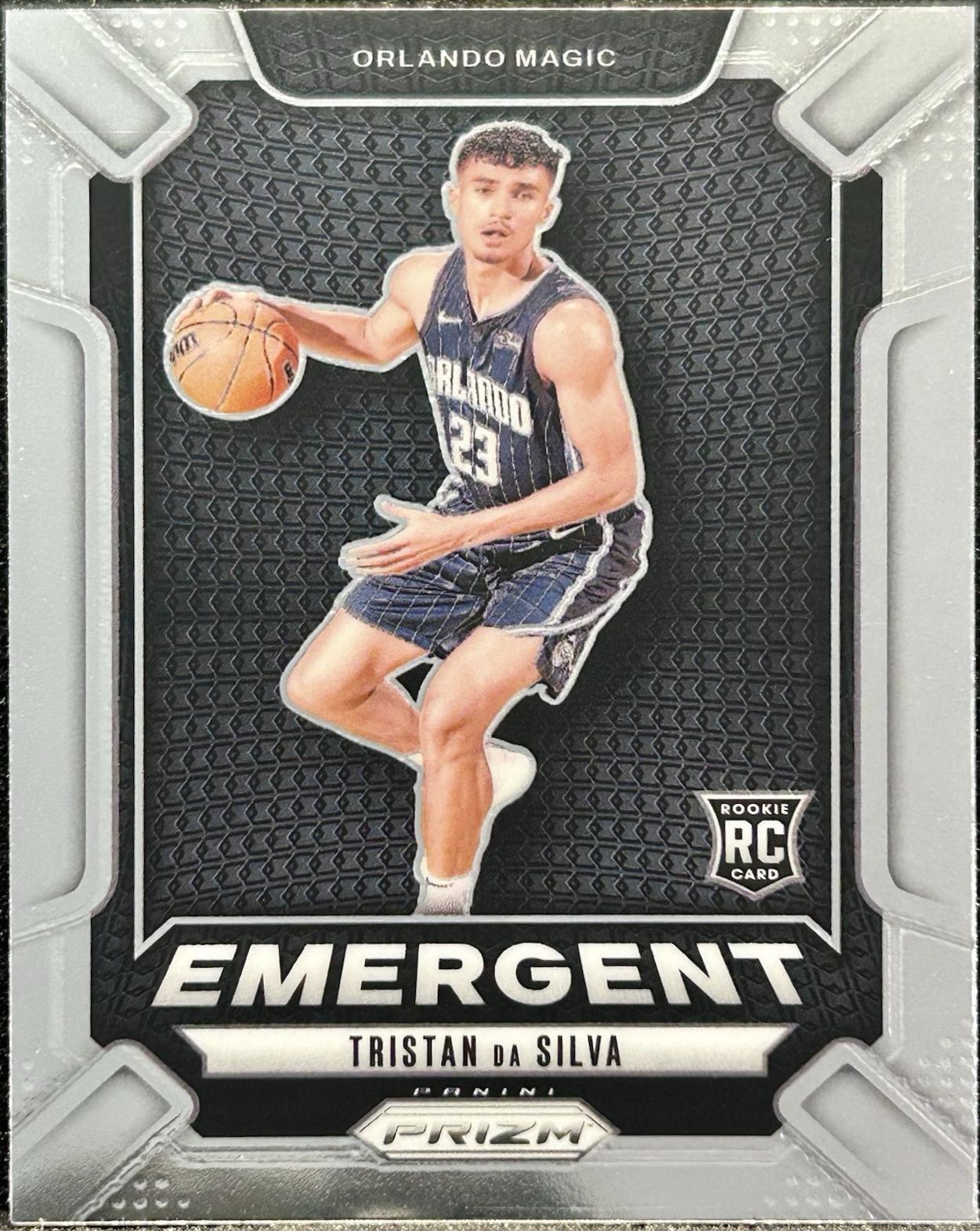 Tristan da Silva #23 Basketball Cards 2024 Panini Prizm Emergent