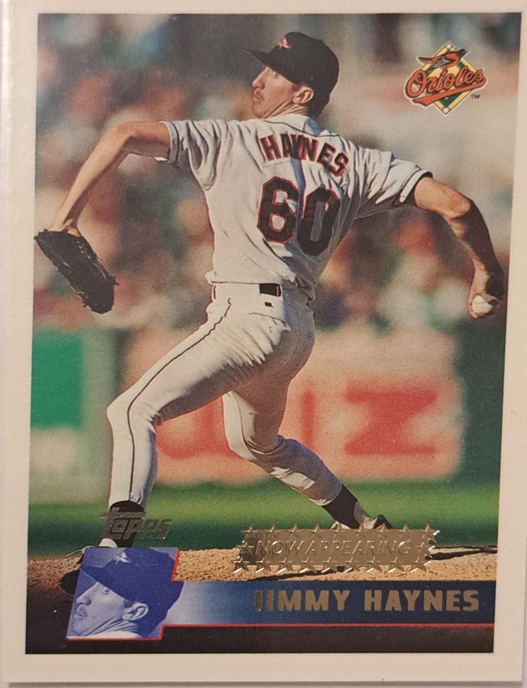 Jimmy Haynes #354 Baseball Cards 1996 Topps
