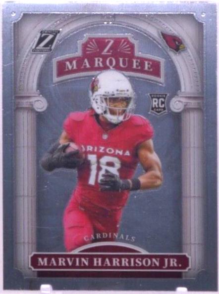 Marvin Harrison Jr. #5 Football Cards 2024 Panini Zenith Z Marquee