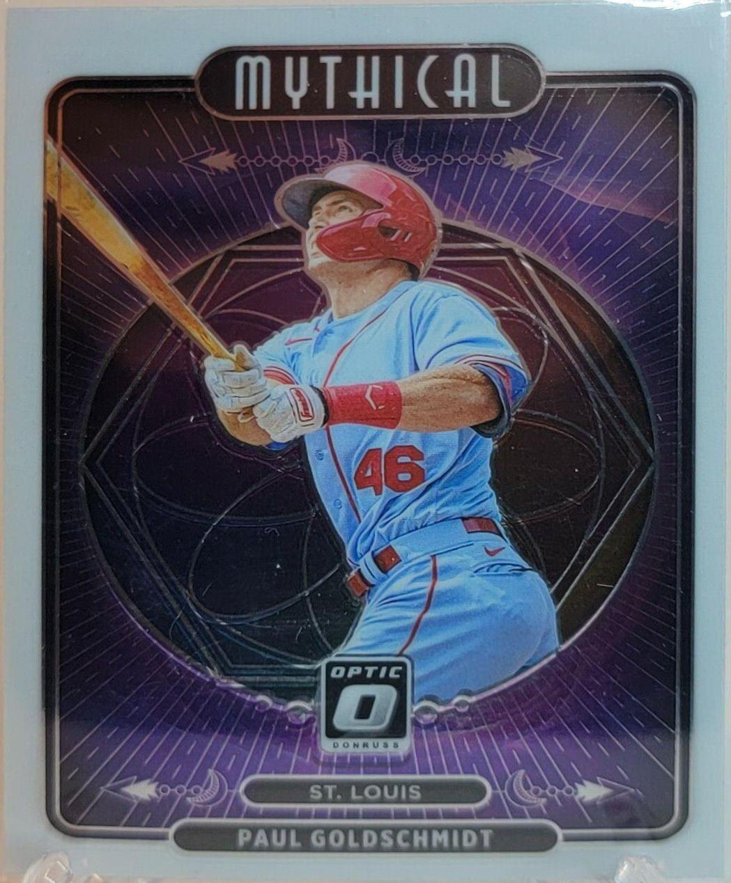Paul Goldschmidt #M23 Baseball Cards 2021 Panini Donruss Optic Mythical