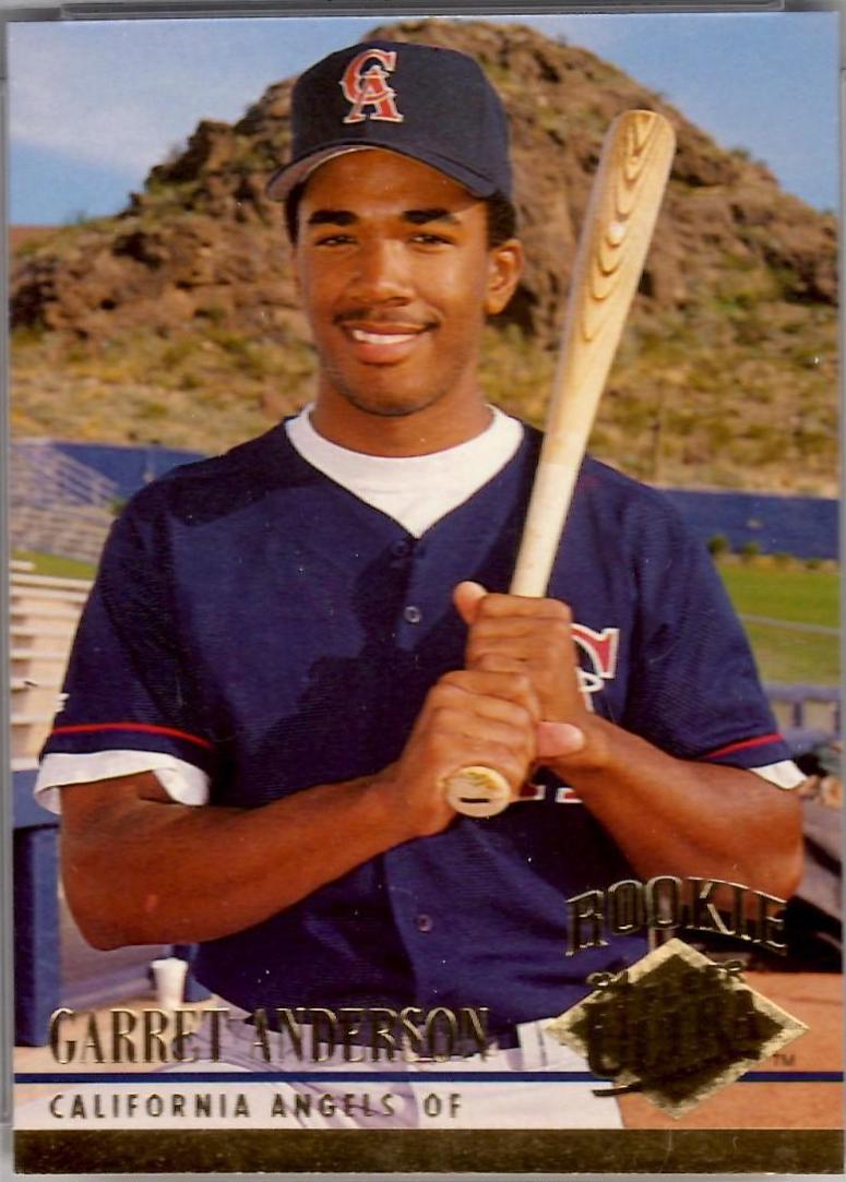 Garret Anderson #322 Baseball Cards 1994 Ultra