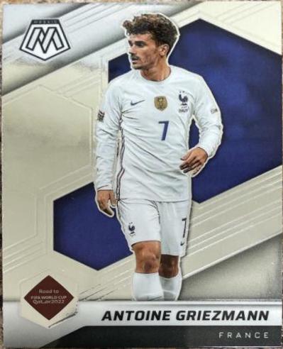 Antoine Griezmann #1 Soccer Cards 2021 Panini Mosaic Road to FIFA World Cup