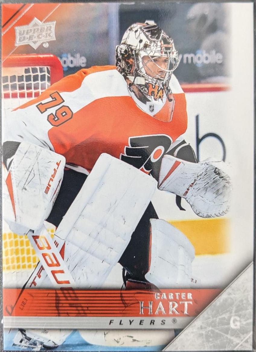 Carter Hart #T-51 Hockey Cards 2020 Upper Deck 2005-06 Tribute