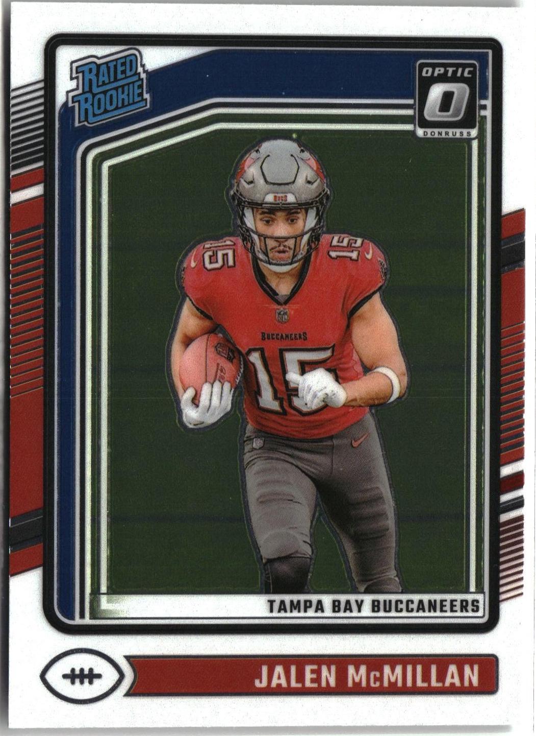 Jalen McMillan #239 Football Cards 2024 Panini Donruss Optic