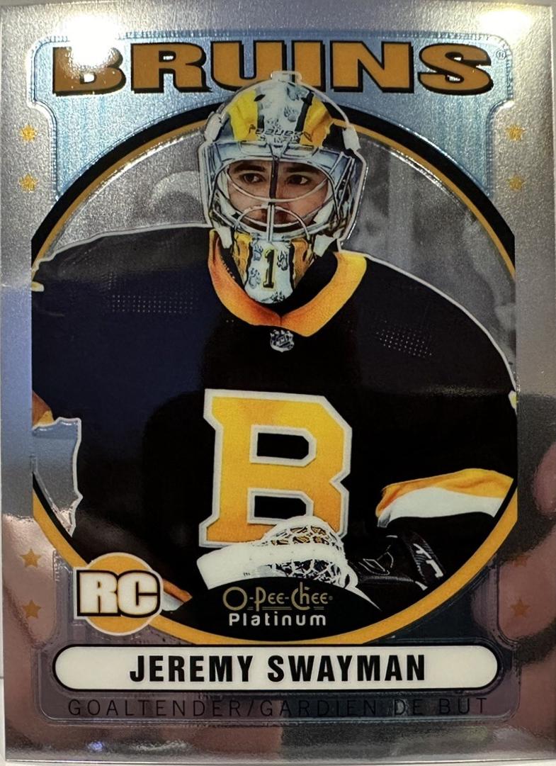 Jeremy Swayman #R-70 2021-22 O-Pee-Chee Platinum Hockey Retro