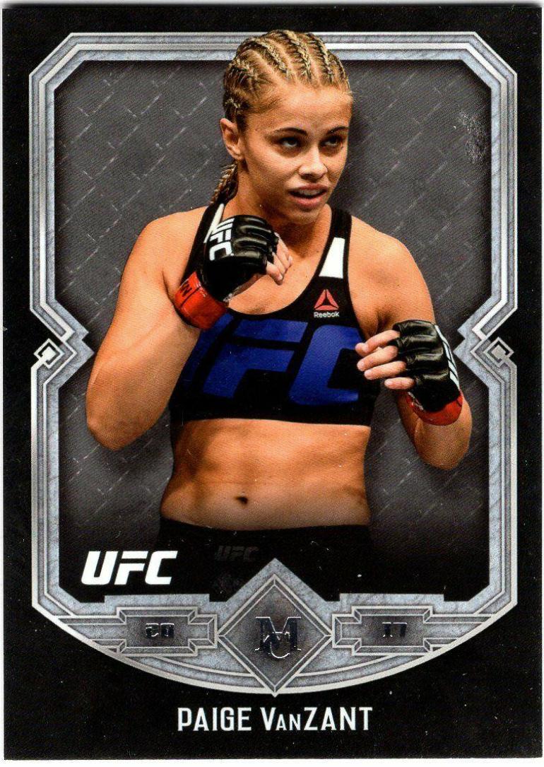 Paige VanZant #50 Ufc Cards 2017 Topps UFC Museum Collection