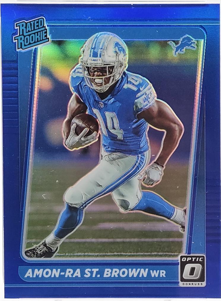 Amon Ra St. Brown [Optic Preview Blue] #P-284