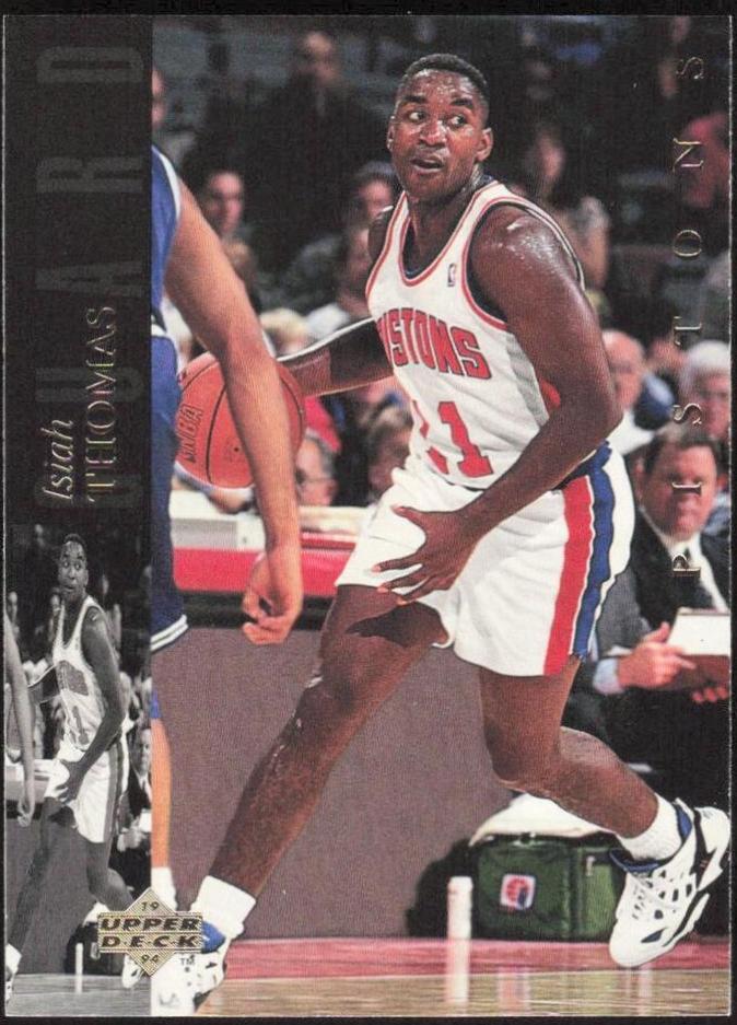 Isiah Thomas #20 Basketball Cards 1993 Upper Deck SE