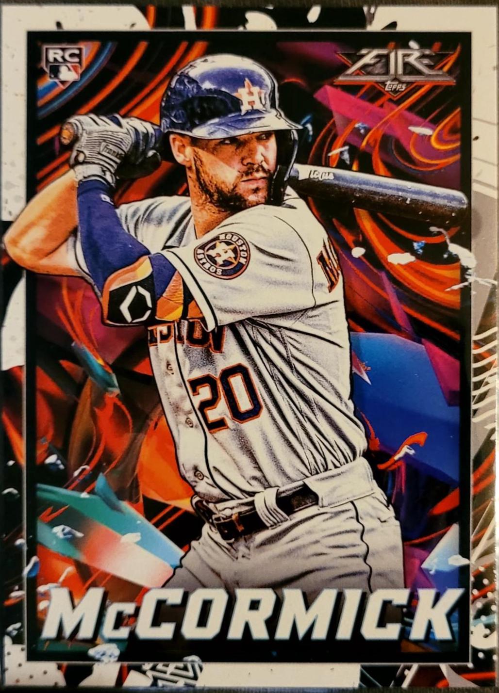 Chas McCormick #10 Baseball Cards 2022 Topps Fire