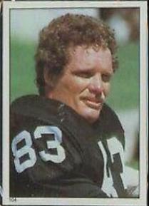 Ted Hendricks #104 1981 Topps Stickers Football