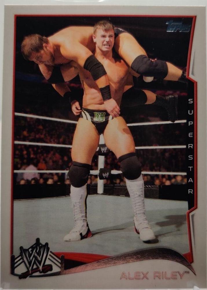Alex Riley #2 Wrestling Cards 2014 Topps WWE