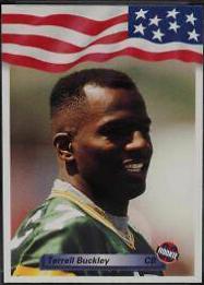 Terrell Buckley #19 Football Cards 1992 All World