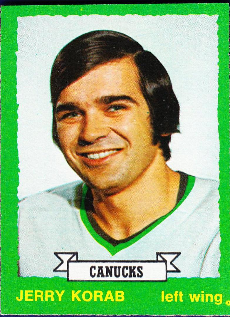 Jerry Korab #203 Hockey Cards 1973 O-Pee-Chee