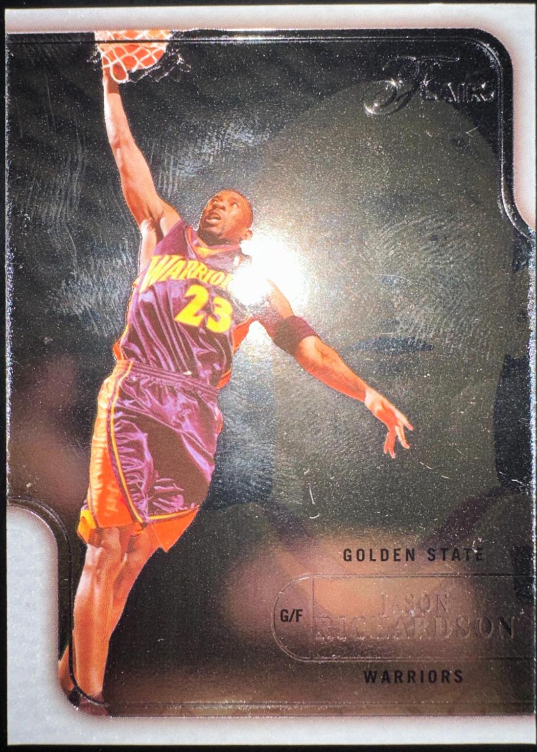 Jason Richardson #43 Basketball Cards 2003 Flair