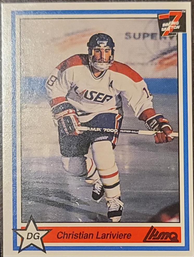 Christian Lariviere #221 1990 7th Inning Sketch Lhjmq Hockey